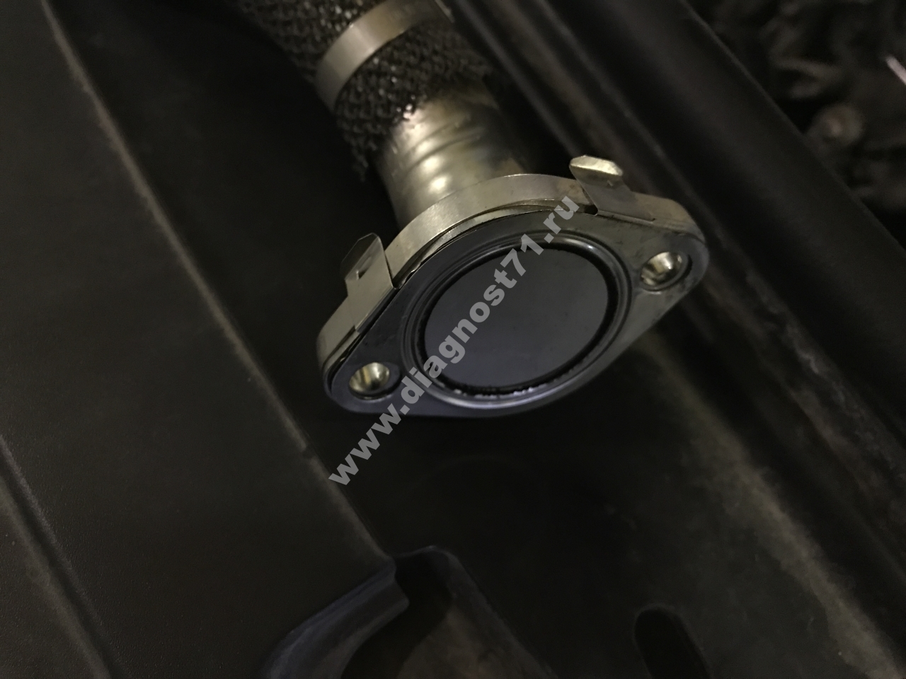 Комплект заглушек клапана EGR (ЕГР) Volkswagen Touareg 3.0TD CJMA, CRCA (2мм)